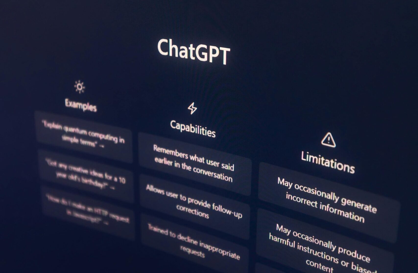 Topology of Artificial Intelligence in ChatGPT