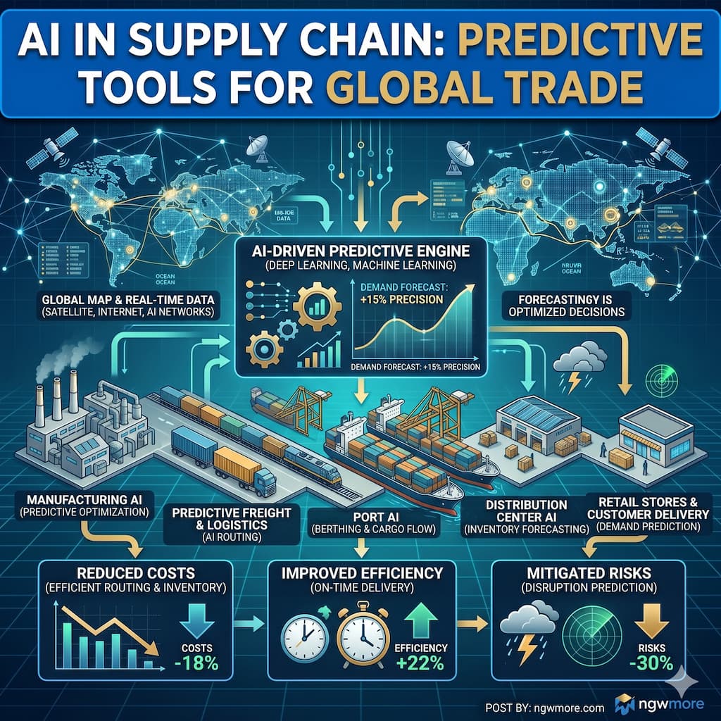 AI in Supply Chain: Predictive Tools for Global Trade