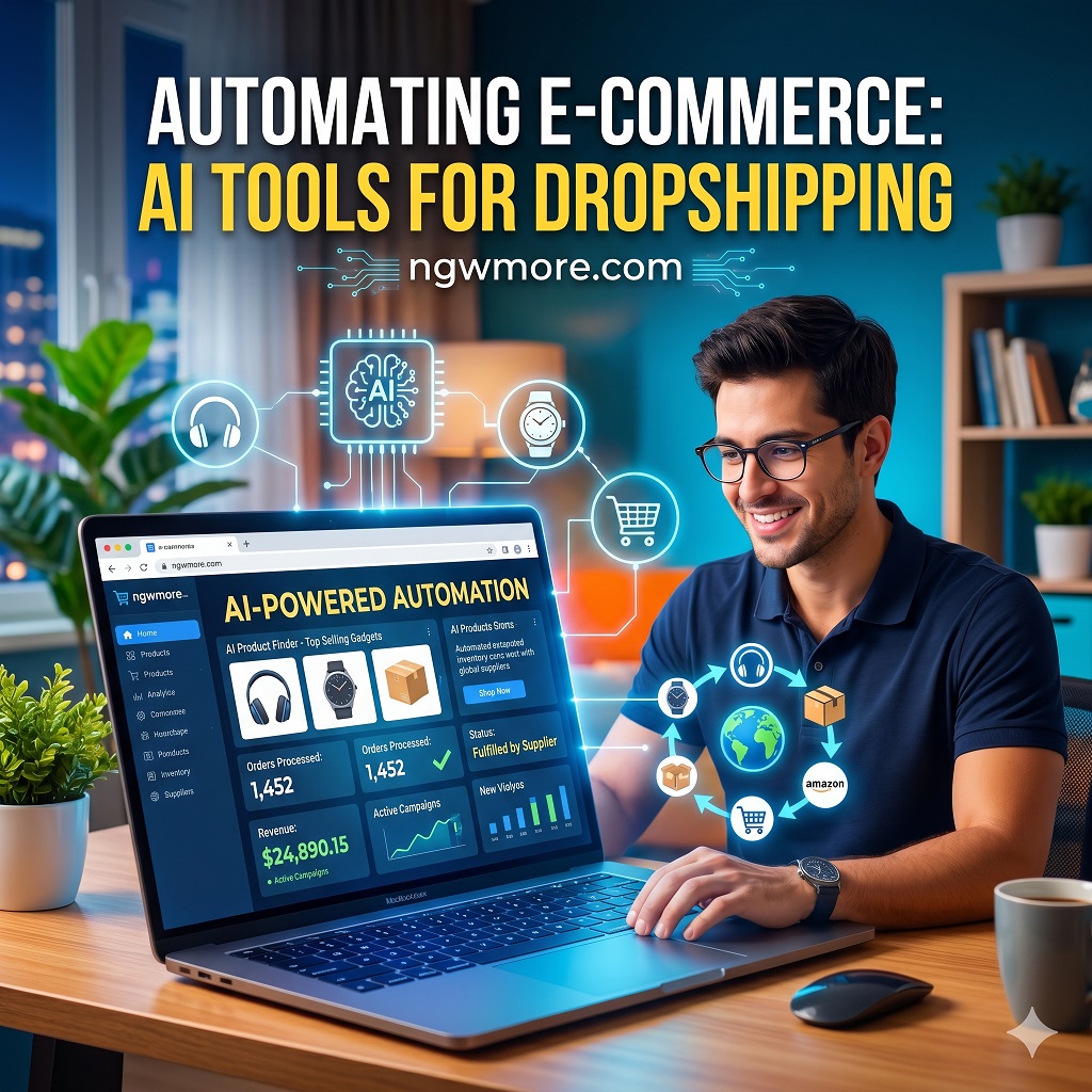Automating E-commerce: AI Tools for Dropshipping