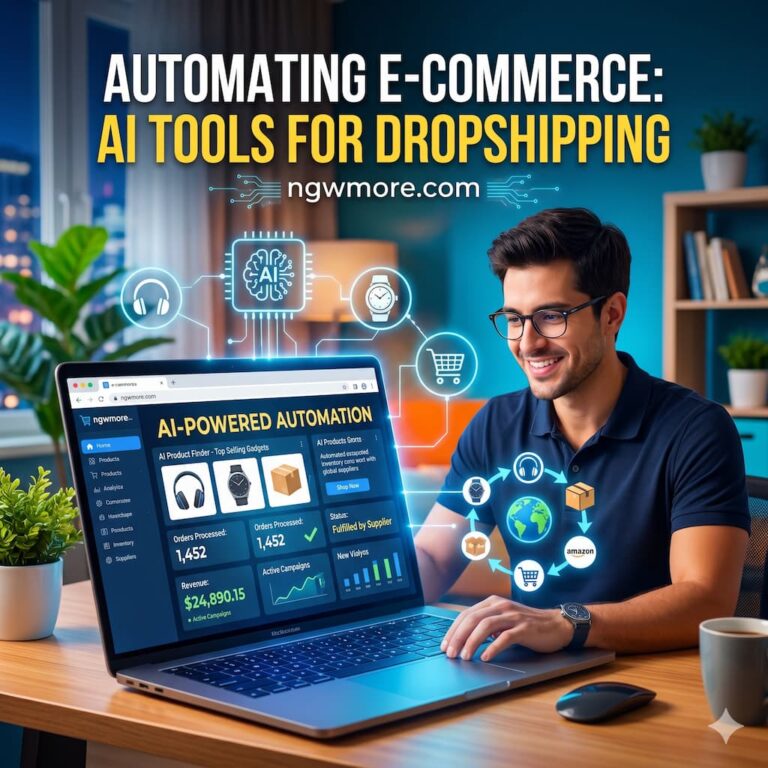 Automating E-commerce: AI Tools for Dropshipping