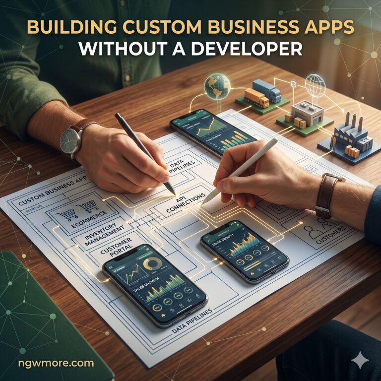 Building Custom Business Apps Without a Developer