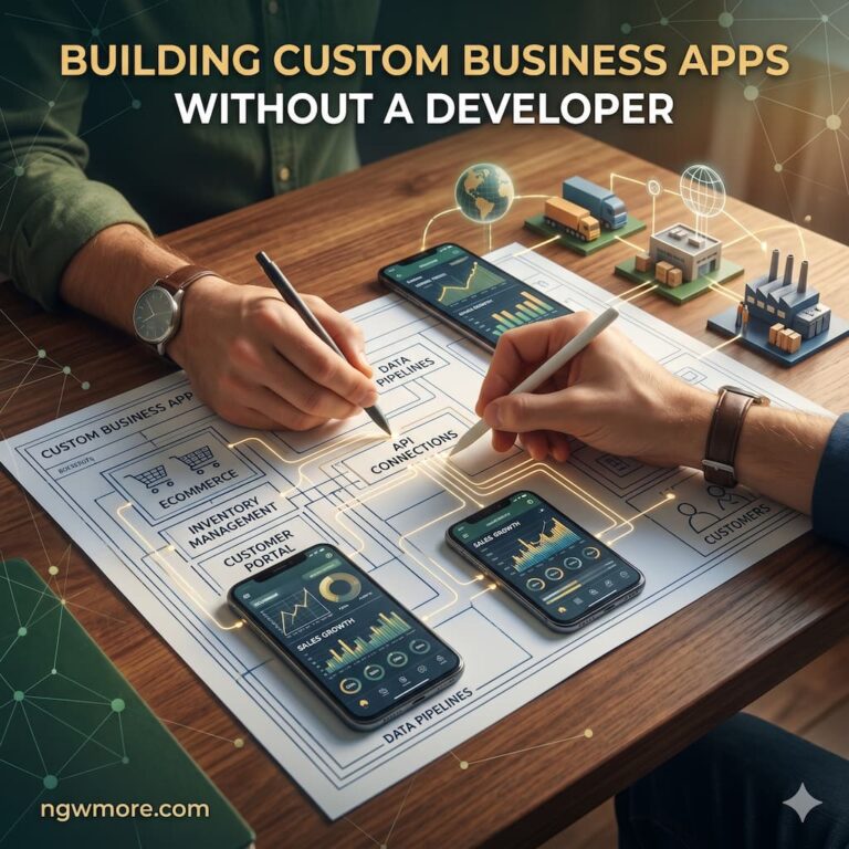 Building Custom Business Apps Without a Developer
