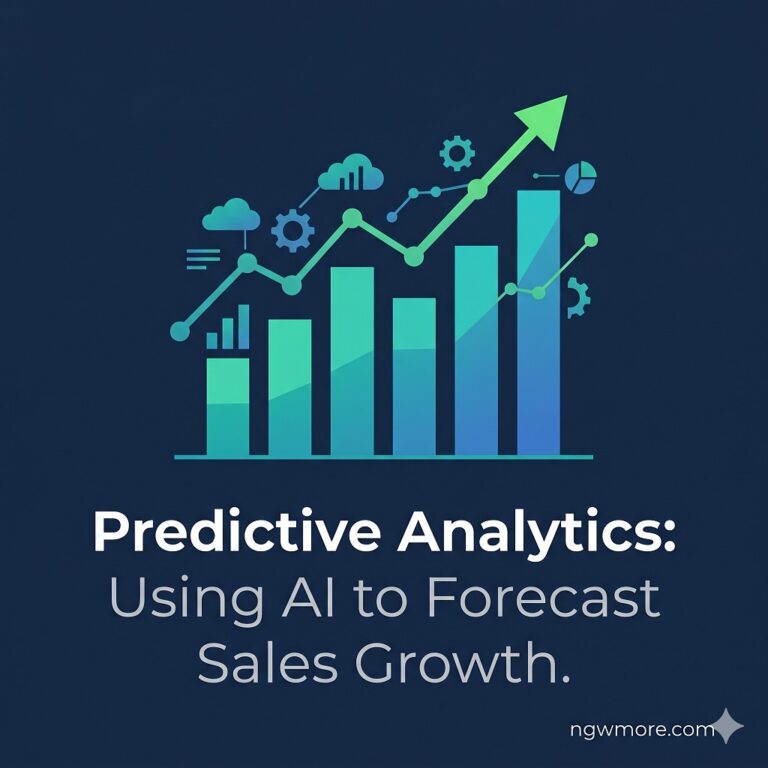 Predictive Analytics: Using AI to Forecast Sales Growth