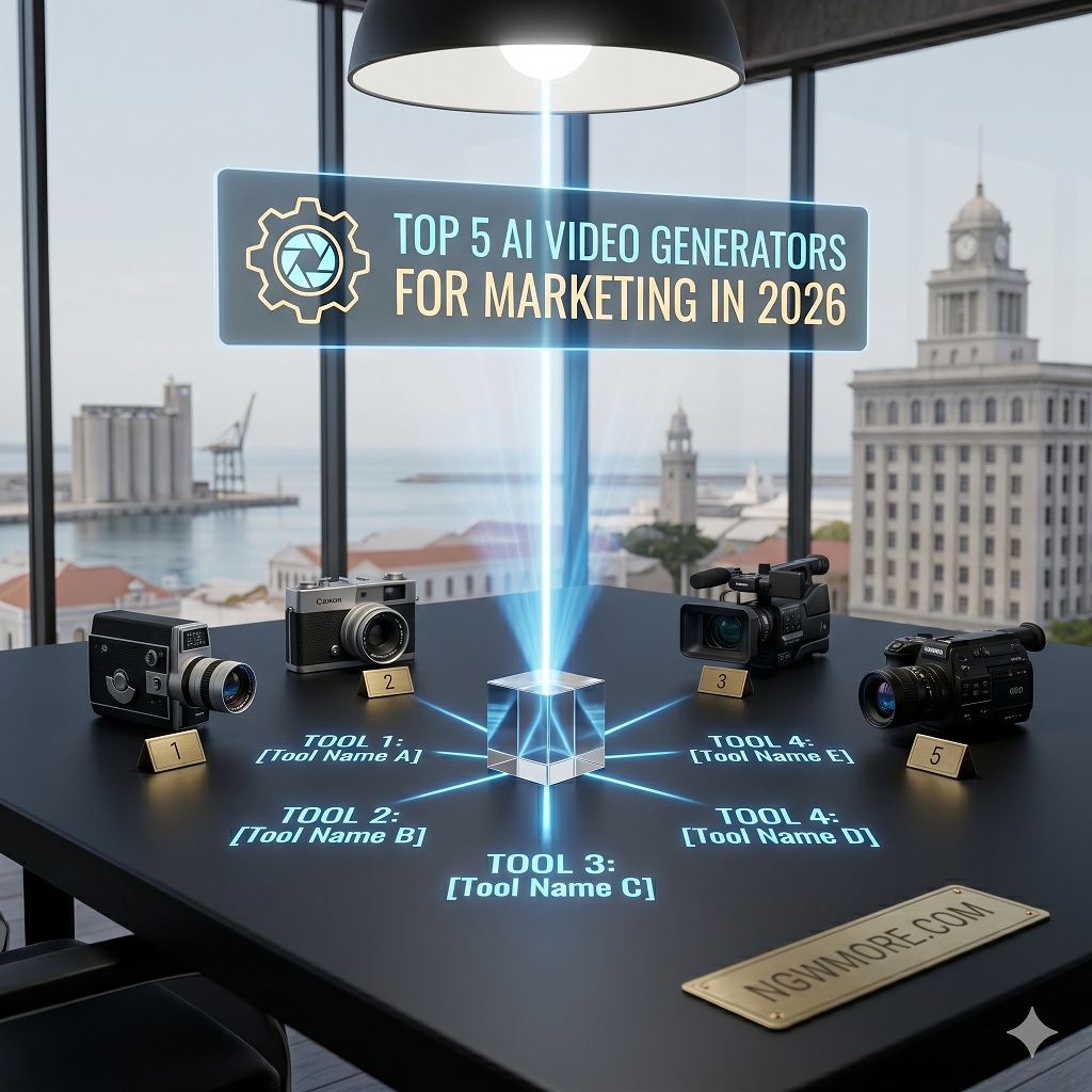 Top 5 AI Video Generators for Marketing in 2026