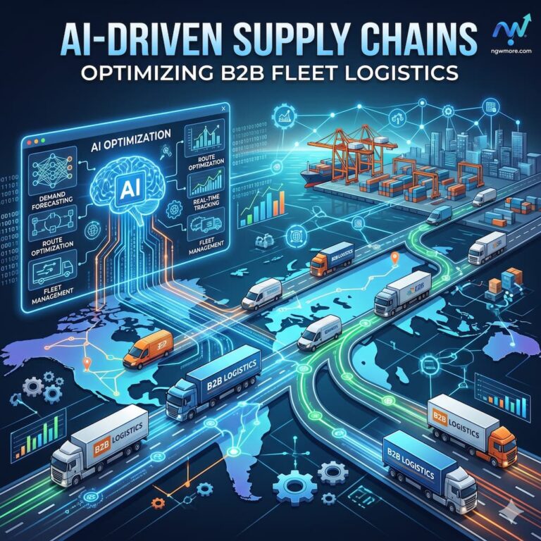 AI-Driven Supply Chains: Optimizing B2B Fleet Logistics