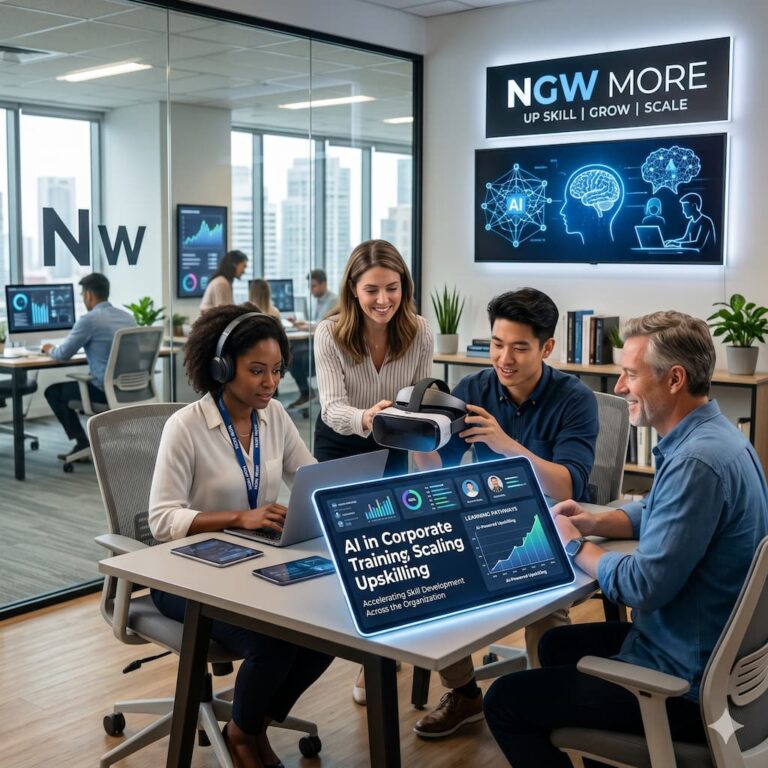 AI in Corporate Training: Scaling Employee Upskilling