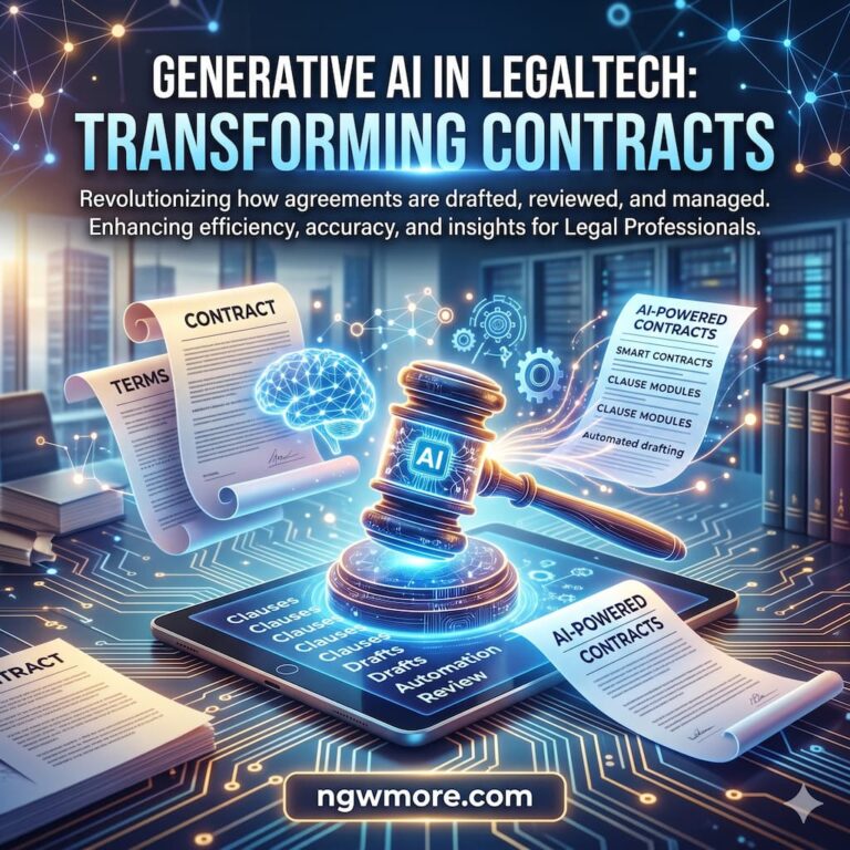 Generative AI in LegalTech: Transforming Contracts