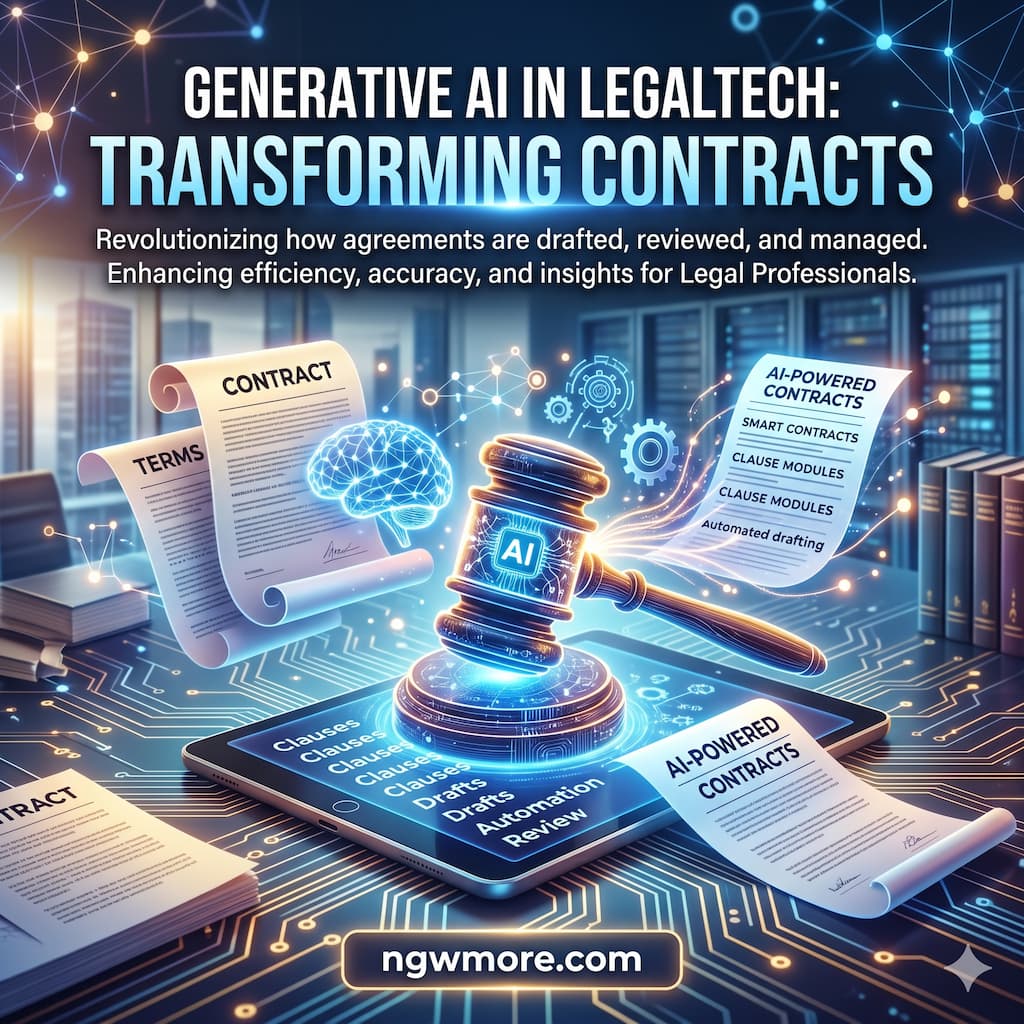 Generative AI in LegalTech: Transforming Contracts