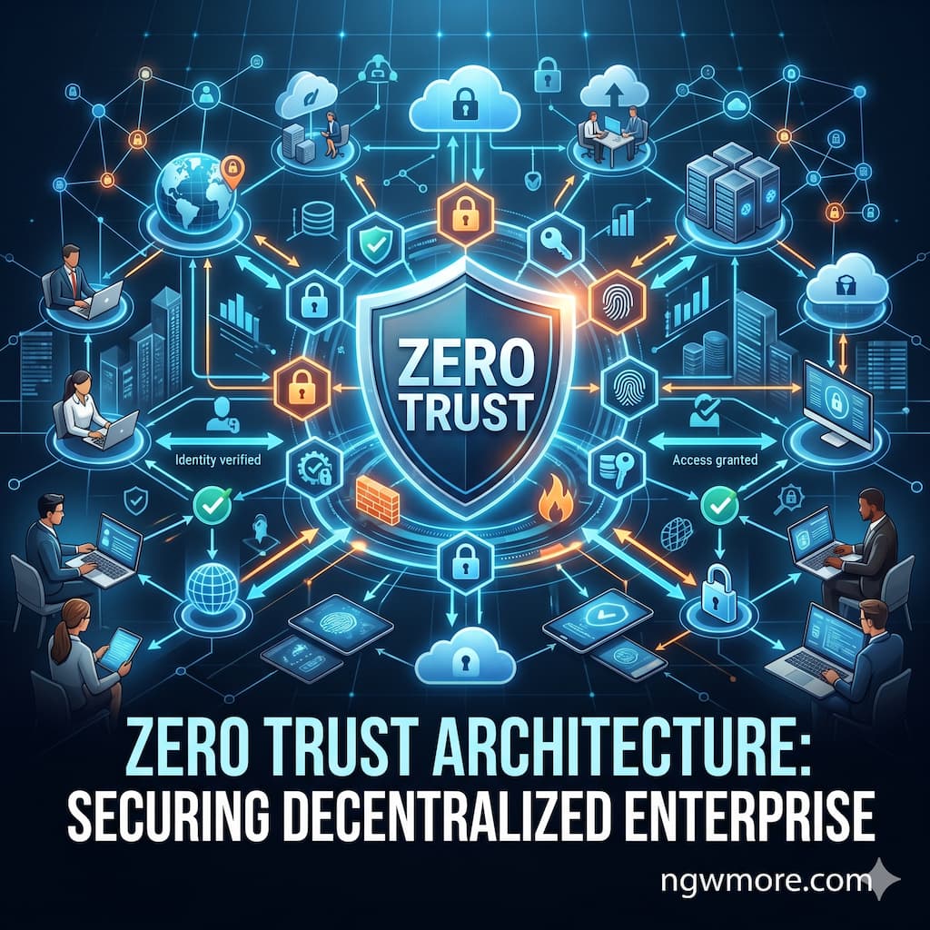 Zero Trust Architecture: Securing Decentralized Enterprise