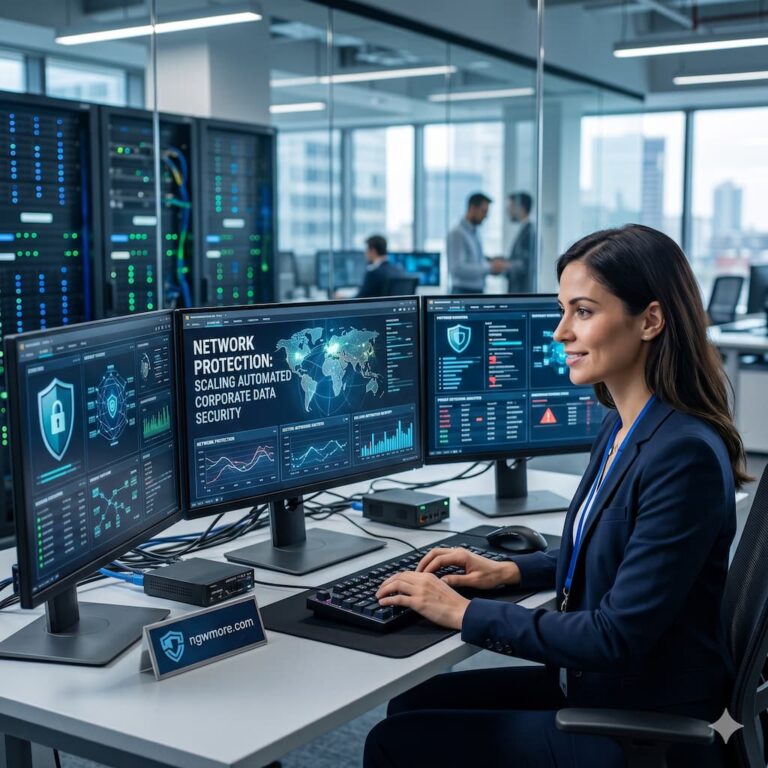 Network Protection: Scaling Automated Corporate Data Security