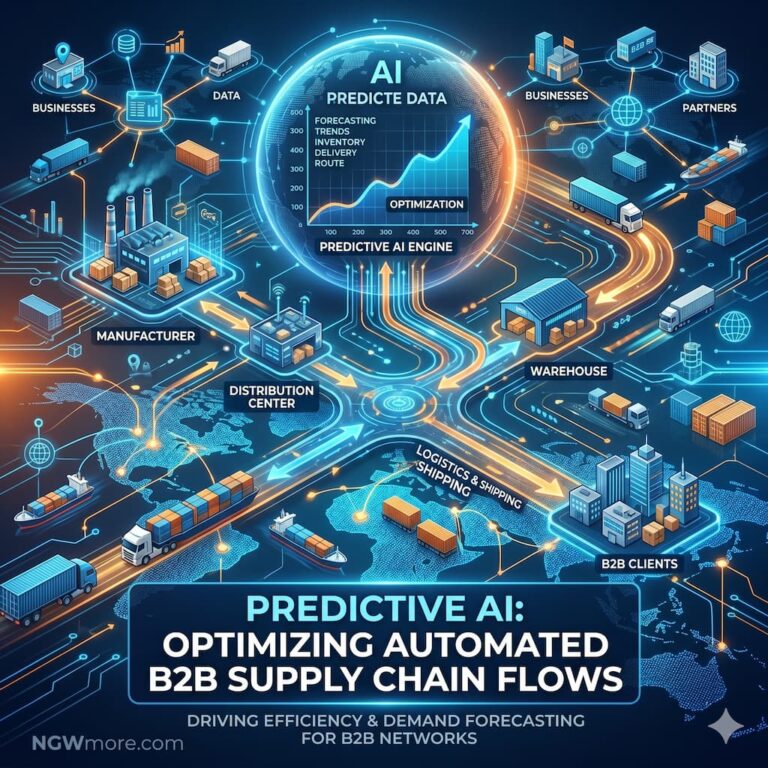Predictive AI: Optimizing Automated B2B Supply Chain Flows