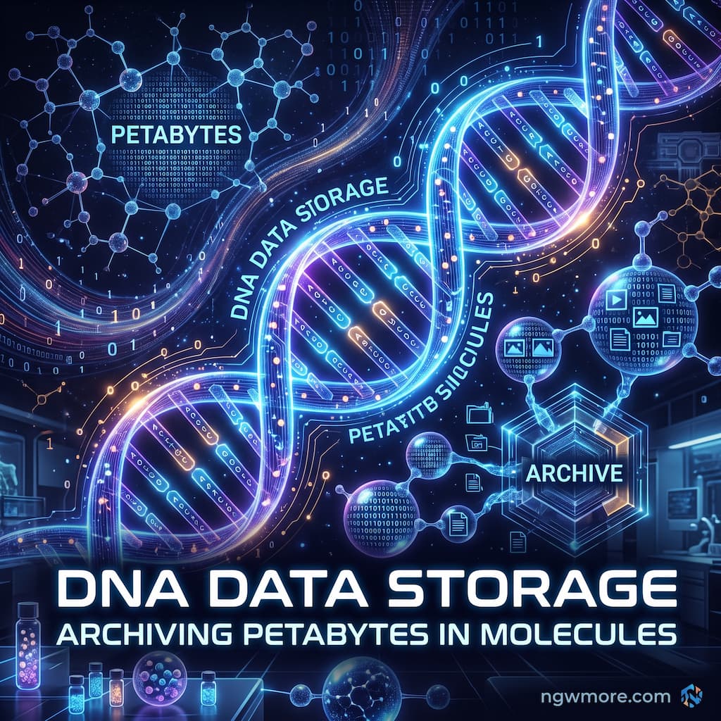 DNA Data Storage: Archiving Petabytes in Molecules