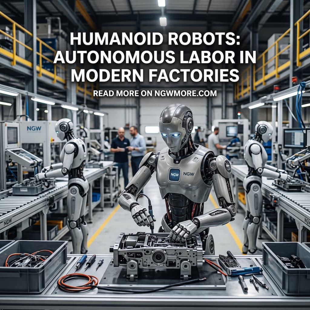 Humanoid Robots: Autonomous Labor in Modern Factories